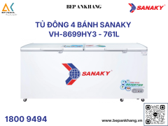 Tủ đông Sanaky VH-8699HY3 Inverter 761 lít